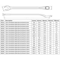 Apex Tool Group SATA 55°コンビネーションスパナ 16mm 40341 1丁 692-9410（直送品）