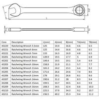 Apex Tool Group SATA コンビネーションラチェットレンチ 10mm 43203 1丁 692-9670（直送品）