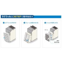 ダイキン工業 ラクフィル9/10型 フィルタ AKZA-OP-LF20A 1PC（直送品）