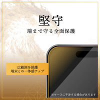 MSソリューションズ iPhone 17 Pro ガラスフィルム 覗き見防止180° GG-IP25GFN 1個（直送品）