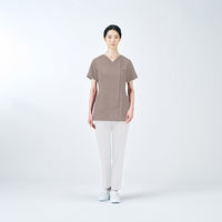 住商モンブラン スクラブ レディス 半袖 フォギーピンク 3L UM500-FP 1枚（直送品）