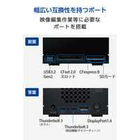 LaCie 2big Dock v2 60TB STLG60000400 エレコム 1個（直送品）