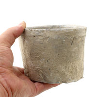 リーフ 鉢 アンティークポット 直径13×10cm 白 226244 1個（直送品）