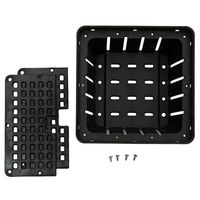 リーフ コウモリランバスケット ブラック Lサイズ 257503 1個（直送品）