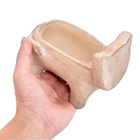 カルナック 鉢 アフリカンキャットケース S ナチュラル 293747 1個（直送品）