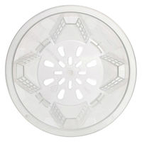 リーフ 根が見える透明鉢 直径12cm 325723 1セット(6個)（直送品）