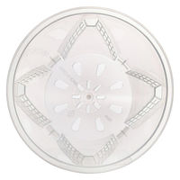 リーフ 根が見える透明鉢 直径16cm 325726 1セット(6個)（直送品）