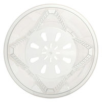 リーフ 根が見える透明鉢 直径21cm 325728 1セット(3個)（直送品）