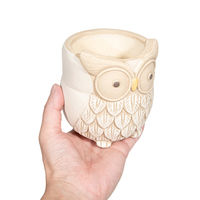 カルナック 鉢 ラフォーレフクロウ ホワイト BーLーWH 293740 1個（直送品）