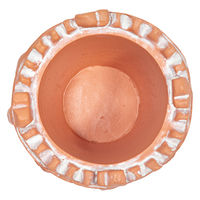 ケー・イー・アイ 鉢 リトルレジンポット 火焔型土器 306868 1個（直送品）