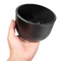 山佳化成 スリット鉢 SCOOP ボウル ブラック M 298133 1個（直送品）