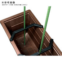 アップルウェアー(園芸) プランター アップルウェアー 花と野菜のプランター 600型 ブラウン 349944 1個（直送品）