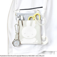 セントレディス ミッフィー 3Wayソフトペンポーチ グレー ST-CNMF0016 1個