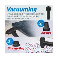 Trimate エアダスター ブロワー 充電式 風量3段階調節 収納袋付き AFF-ADT001 1個 60-7278-46（直送品）