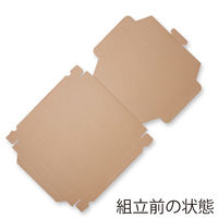 シモジマ 食品箱 NFネオクラフト ピザBOX 12インチ用 004248327 1セット(1袋(10個入)×5)（直送品）