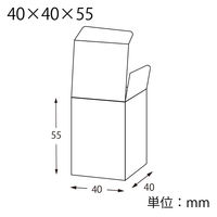 シモジマ 箱 ギフトボックス クリスタルBOX V 40×40×55 006850101 1セット(1袋(10枚入)×10)（直送品）