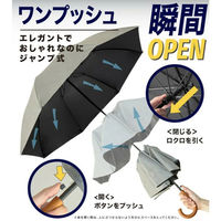 ディーエーピーネットワーク 自動開閉 折りたたみ傘 晴雨兼用 (杢ブラック) solshade029_MBK 1個（直送品）