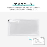 MSソリューションズ トラベルセット マスク(個包装マスク5枚+マスクケース) PL-MST03TRVL02 1個（直送品）