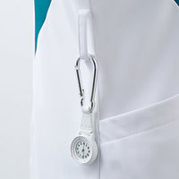 住商モンブラン ナースジャケット 半袖 白/ネイビー 4L MN357-19 1枚（直送品）