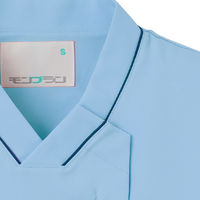 住商モンブラン スクラブ 兼用 半袖 チェリーブロッサム/ワインレッド S MS010-1172 1枚（直送品）