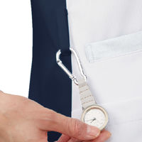 住商モンブラン スクラブ 兼用 半袖 ネイビー/ワイン 4L MS008-8272 1枚（直送品）