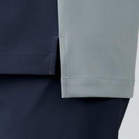 住商モンブラン スクラブ 兼用 半袖 インディゴブルー×チャコールブラック L UM503-IBBK 1枚（直送品）