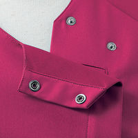 住商モンブラン スクラブ レディス 半袖 ネイビー/グレー M MS356-90 1枚（直送品）