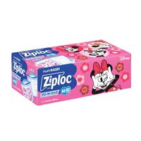 （数量限定）ジップロック フリーザーバッグ M 保存袋 ディズニー 1箱（40枚入）旭化成ホームプロダクツ