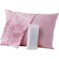 ファミリー・ライフ 防ダニ・抗菌防臭加工 ほこりの出にくい お買得組布団 シングル8点セット ピンク系 0399810 1個