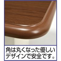 萩原 キズに強い木目調こたつ天板 正方形80cm a23419 1個（直送品）
