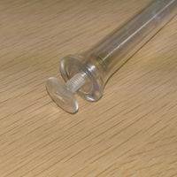 カンテック 伸縮クリアポール 45P 円形アクリル板 3脚 17400 1台（直送品）