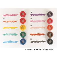 コクヨ リングクレヨン5色セット KE-AC37-5 1箱