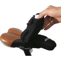 ユニコ エアーサドルカバー スタンダードメッシュ レギュラー ブラック 4582188492205 1個（直送品）