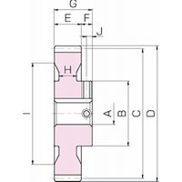 小原歯車工業 平歯車 平歯車(焼入プラス) SSーH [Jシリーズ] SS6ー20HJ32 1個（直送品）