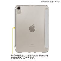 ナカバヤシ iPad mini (第6世代/A17 Pro)軽量ハードケースカバー グレー TBC-IPM2100GY 1個