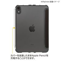 ナカバヤシ iPad mini (第6世代/A17 Pro)軽量ハードケースカバー ブラック TBC-IPM2100BK 1個