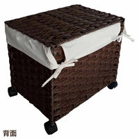 Habiter(アビテ) ストレージカート L FD-202-BR 1個（直送品）