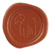 ライオン事務器 ライオン はにさっく 封ろう風シール HA-232 25982 1セット(1枚×10)（直送品）