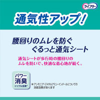 【大人用おむつ/パンツ】ライフリー歩くのらくらくうす型パンツ2回Ｌ2枚 4903111557134 1パック（2枚入）