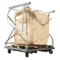 グリーンクロス フレコンバッグ キャスター付き台車 1150×1150×1200mm FC-1 1台（直送品）