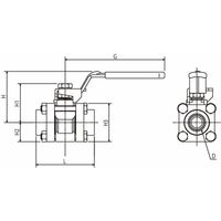 フジキン ボールバルブ VUBVー115BN 1個（直送品）