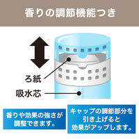 【復活特別価格】【アスクル限定】トイレの消臭剤　置き型　フローラルブーケ　1セット（3個） エステー　消臭芳香剤　 オリジナル