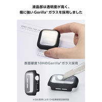 アップルウォッチ フルカバー [40mm] Gorilla(R) 耐衝撃PCフレーム AW-25EFCGOBK エレコム 1個（直送品）