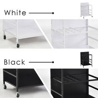 タマリビング カジュアリー フィットネスラック カジュアリー 幅510×奥行360×高さ750mm ブラック 1台（直送品）