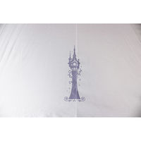 アテイン 晴雨兼用55cm手開 ラプンツェル グレー 6735GY 1セット(1本×3)（直送品）