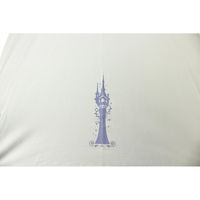 アテイン 晴雨兼用55cm手開 ラプンツェル オフ白 6735OF 1セット(1本×3)（直送品）