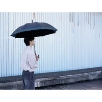 アテイン 晴雨兼用65cmジャンプ 切り継ぎ UNiB ブラック 6763BK 1セット(1本×3)（直送品）