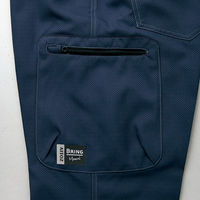 アイトス カーゴパンツ(ノータック) ネイビー 4L 9121-008-4L 9121 1本（直送品）