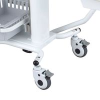 アズワン 椅子付きナースカート SN-C1T2-W 1個 8-918-01（直送品）