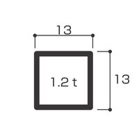 セラタ ブラケット用13角補強バー 738 HKBS13-738 1セット(2本)（直送品）